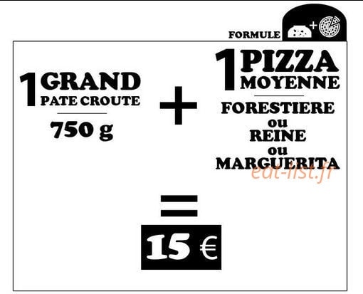 Pizza Feu de Bois — carte page 4