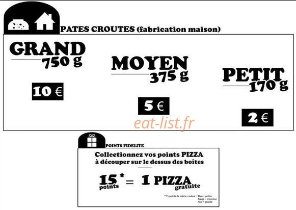 Pizza Feu de Bois — carte page 3