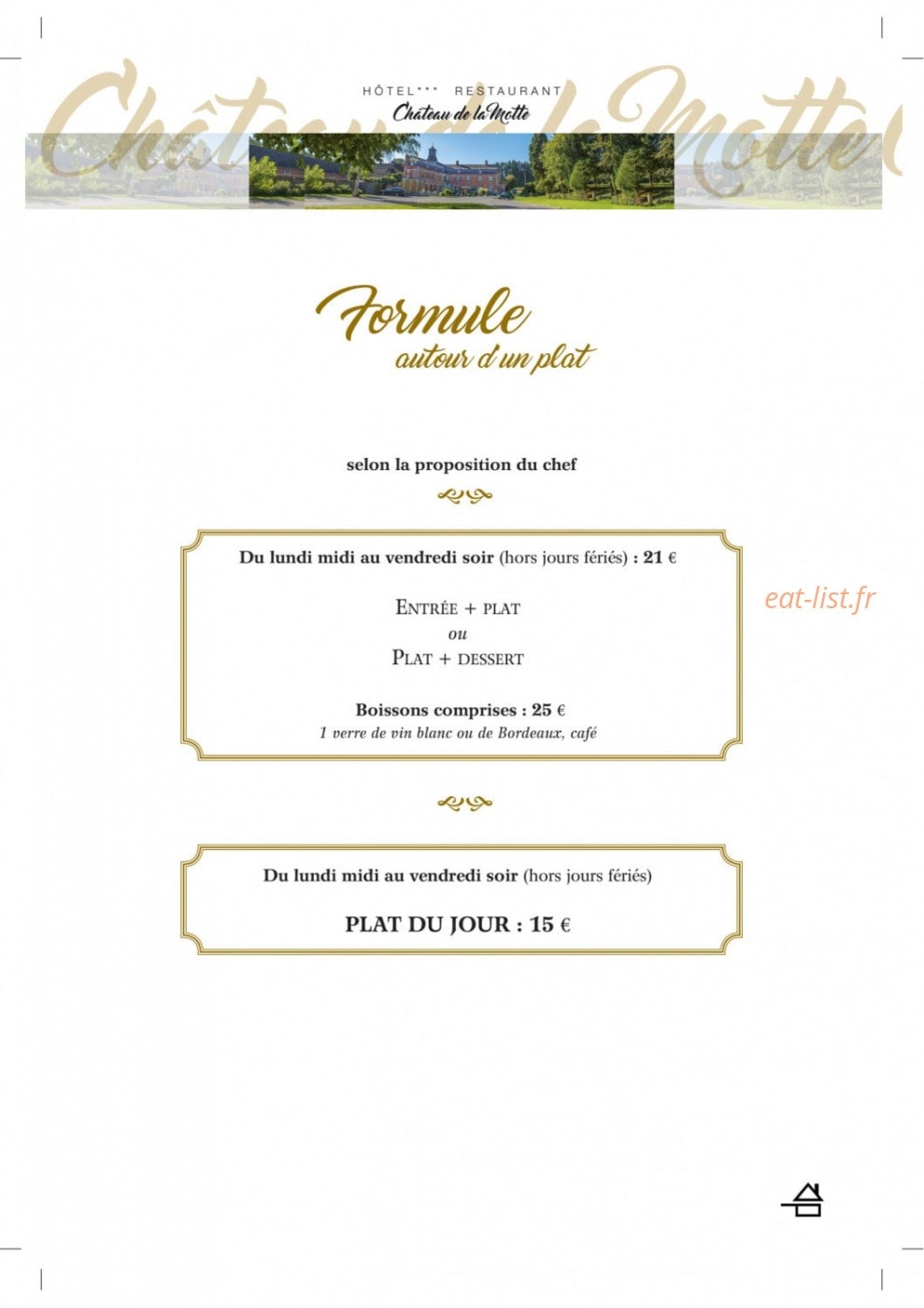 Château de la Motte — carte page 5