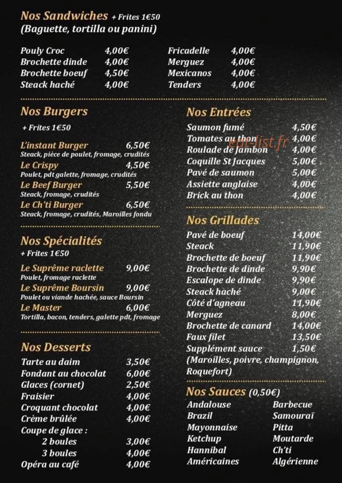 L’instant — carte page 2