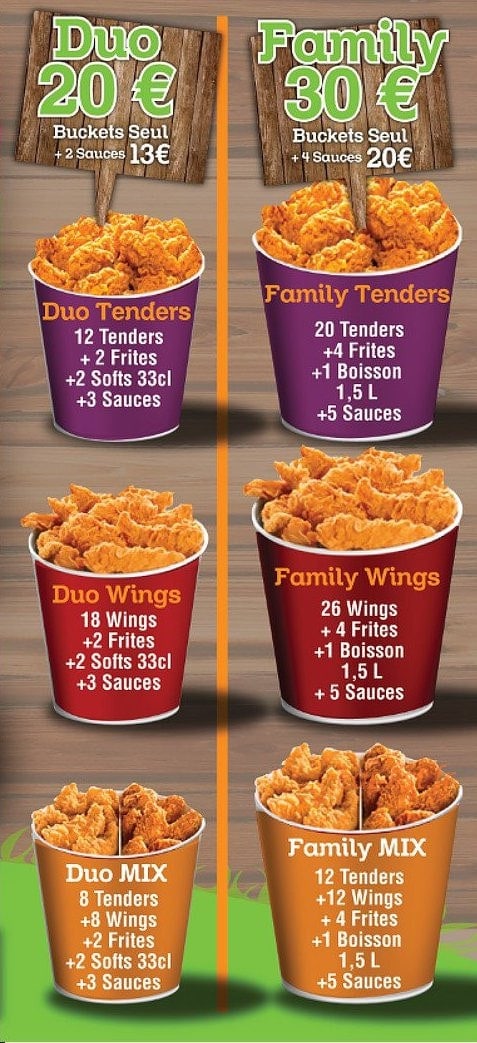 Willy's frites — carte page 4