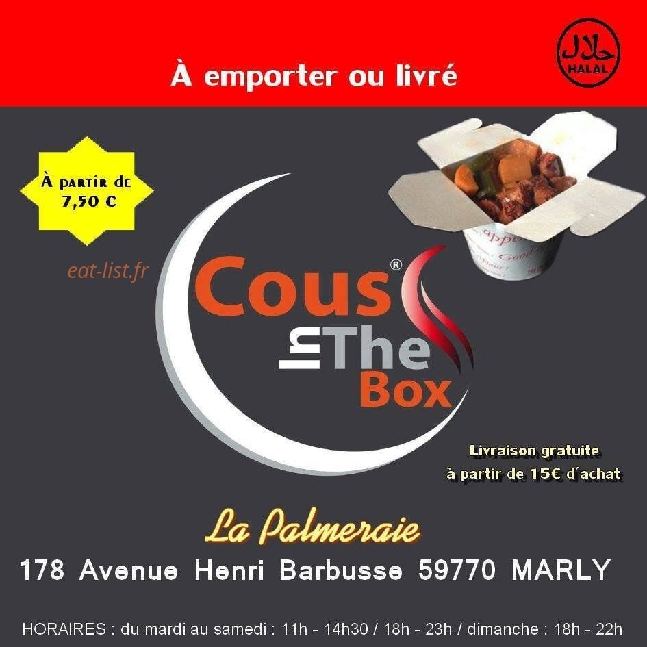 La Palmeraie — carte page 1