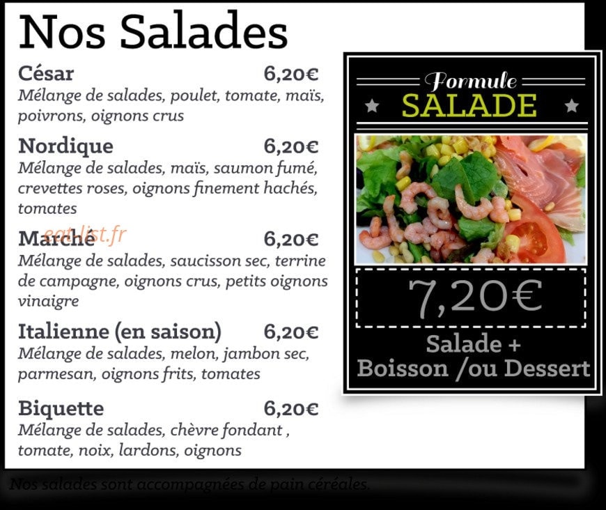 So'délice — carte page 2