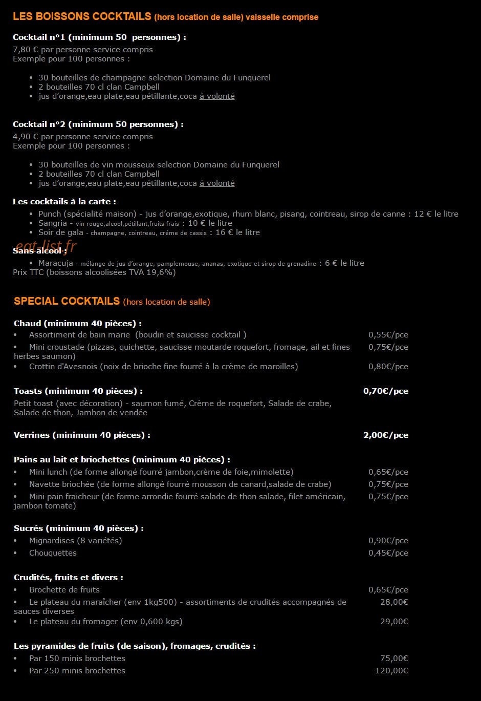 Domaine du Funquerel — carte page 1