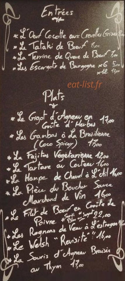 Le Tandem — carte page 1