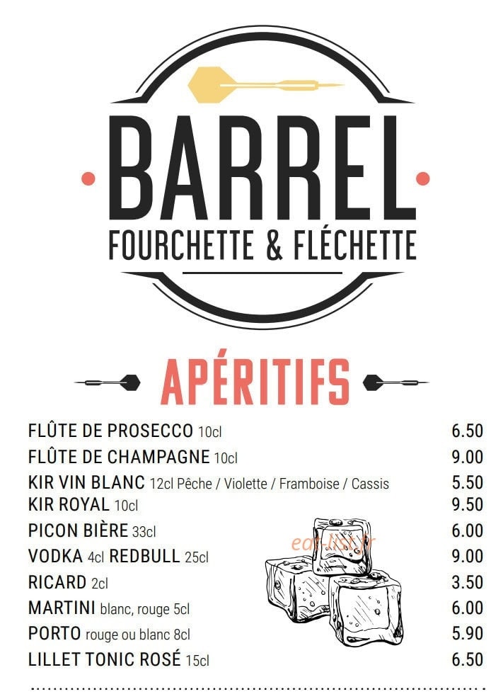 Barrel — carte page 13