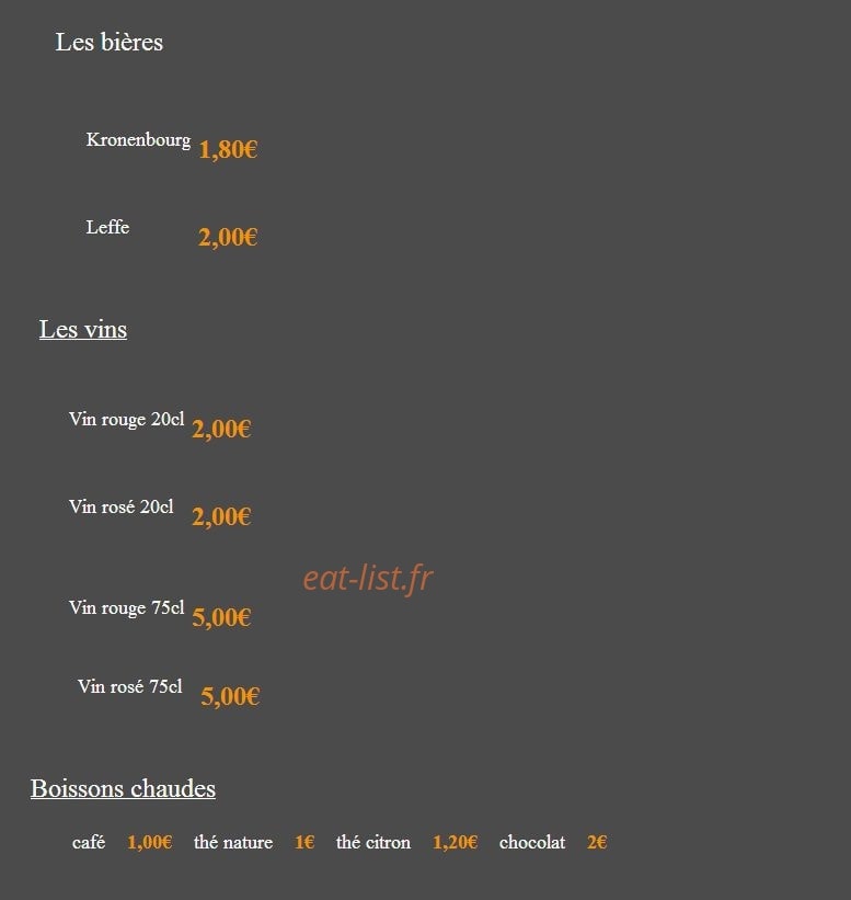 Blonde à Croquer — carte page 14