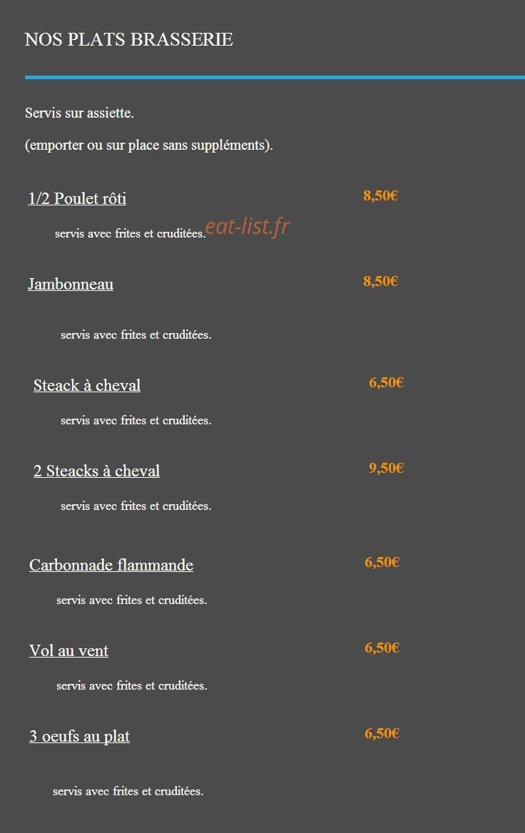 Blonde à Croquer — carte page 5