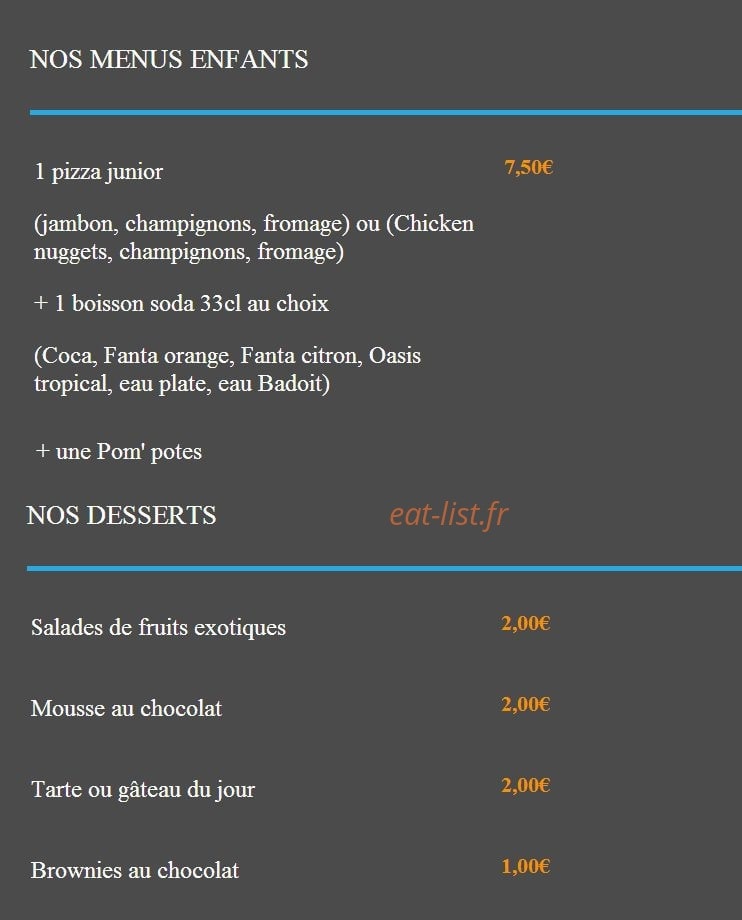 Blonde à Croquer — carte page 12
