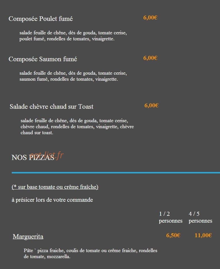 Blonde à Croquer — carte page 9