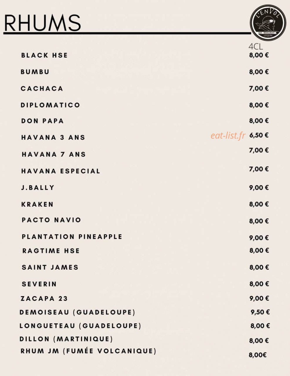 L’envol — carte page 7