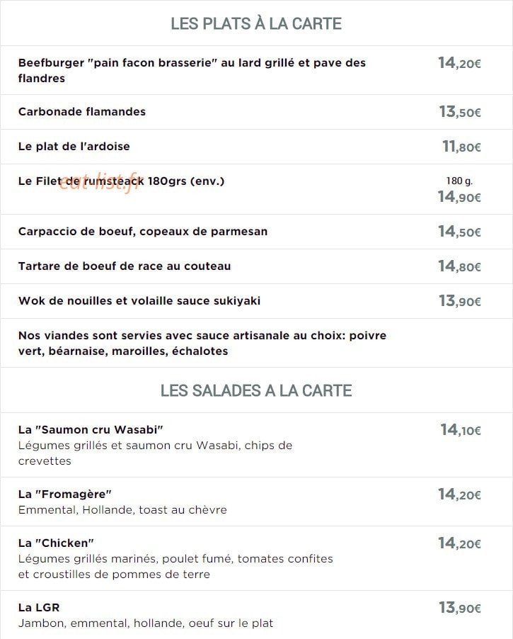 La Galiote — carte page 2