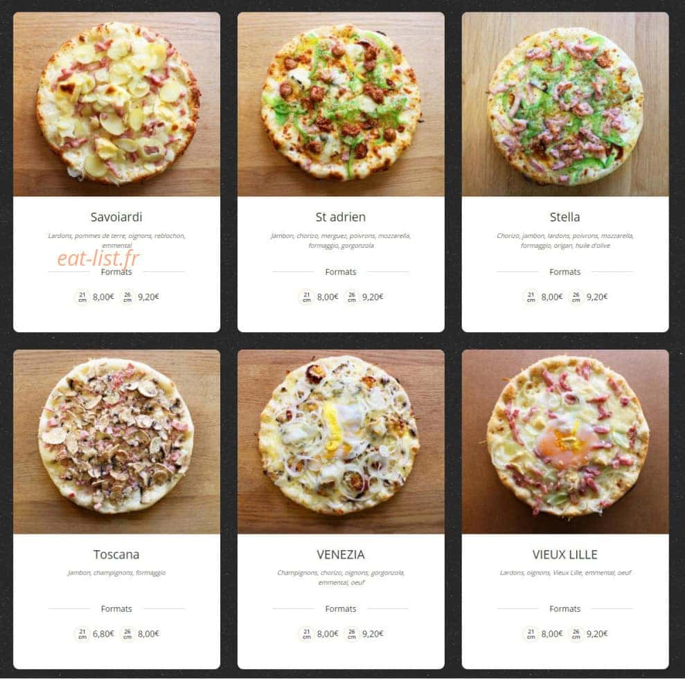 Pizza Zio — carte page 5