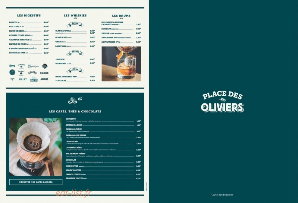 Place des oliviers — carte page 4