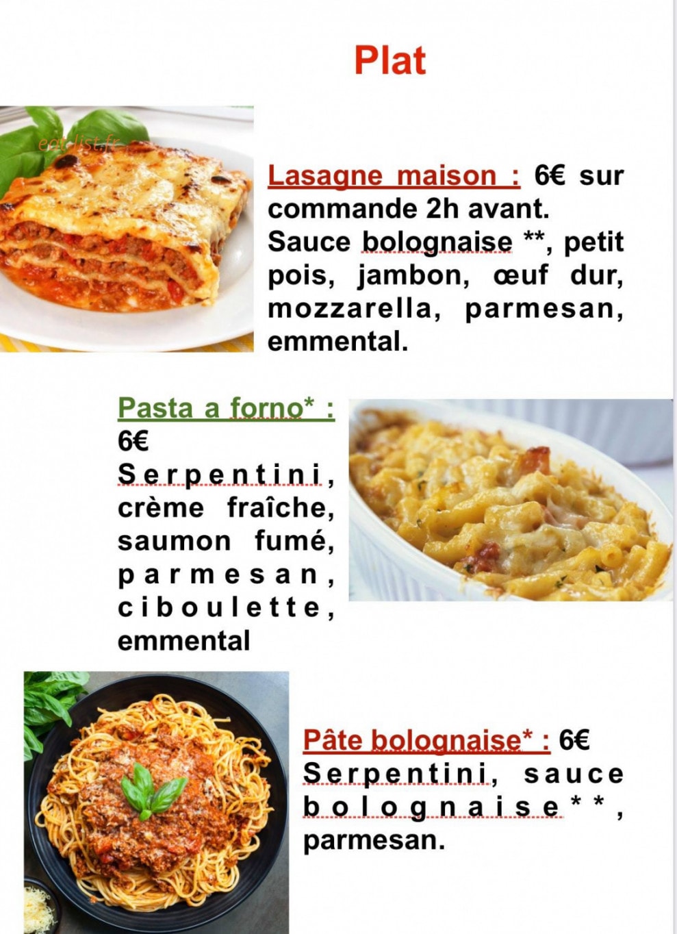 Sicily pizza — carte page 9