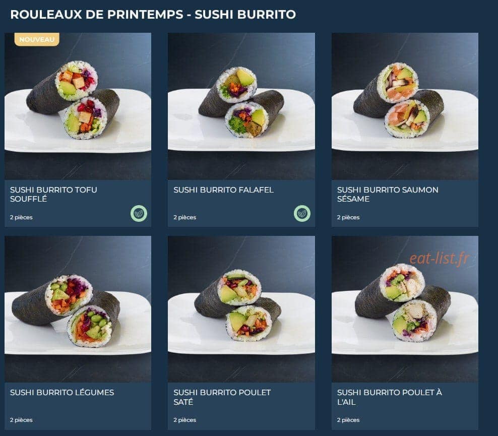 Taobento — carte page 9