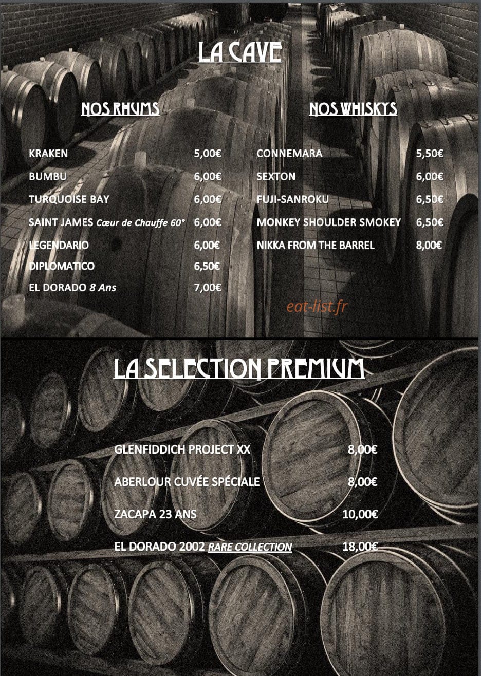 A l'Atelier — carte page 6