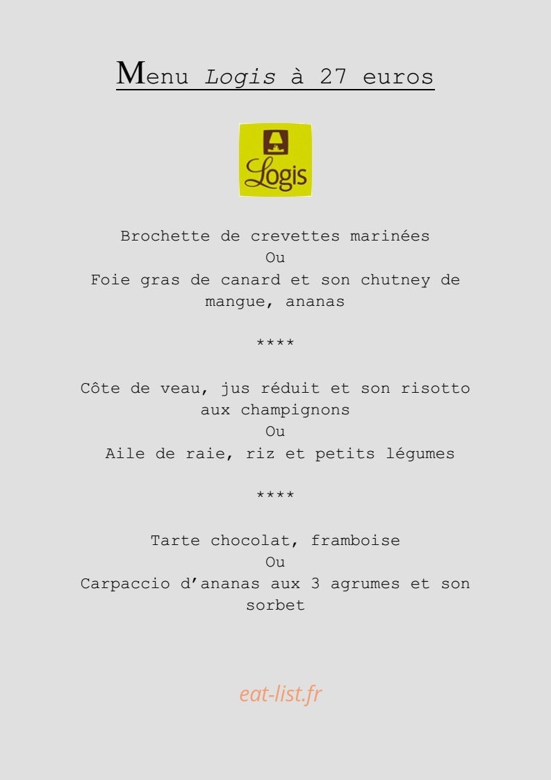 Bistrot Gourmet — carte page 3