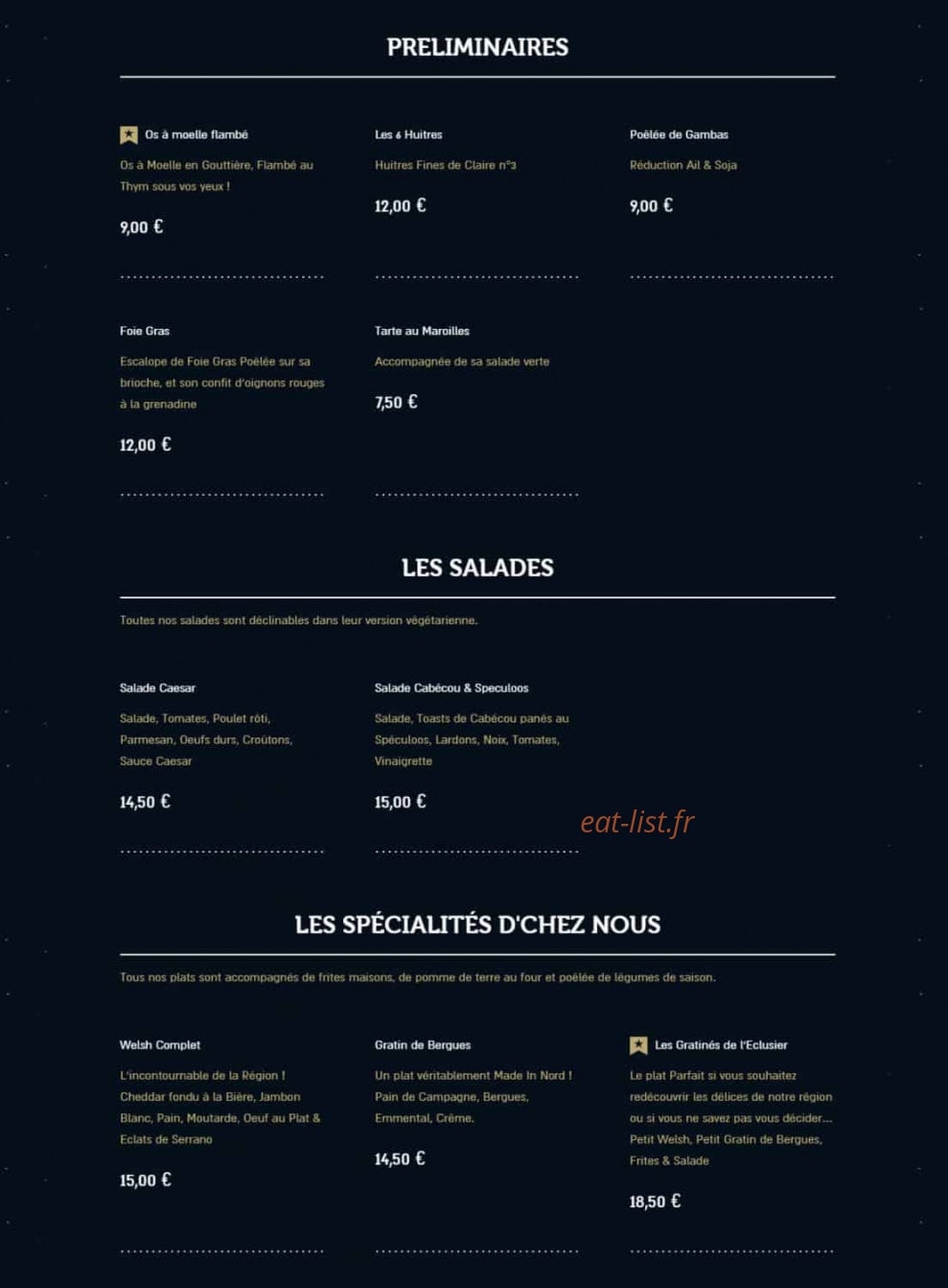L'Eclusier — carte page 1