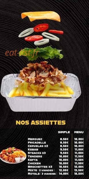 O'Kebab — carte page 4