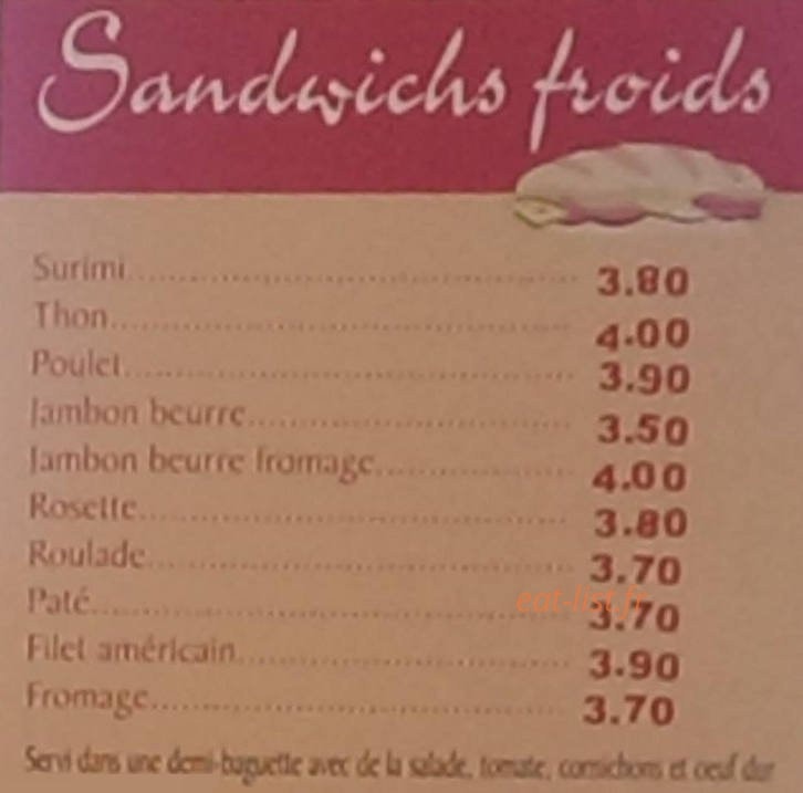 Stand chaud — carte page 2