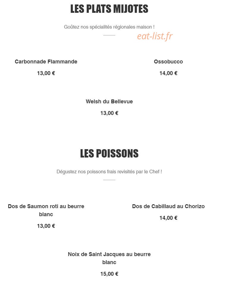 A Bellevue — carte page 9