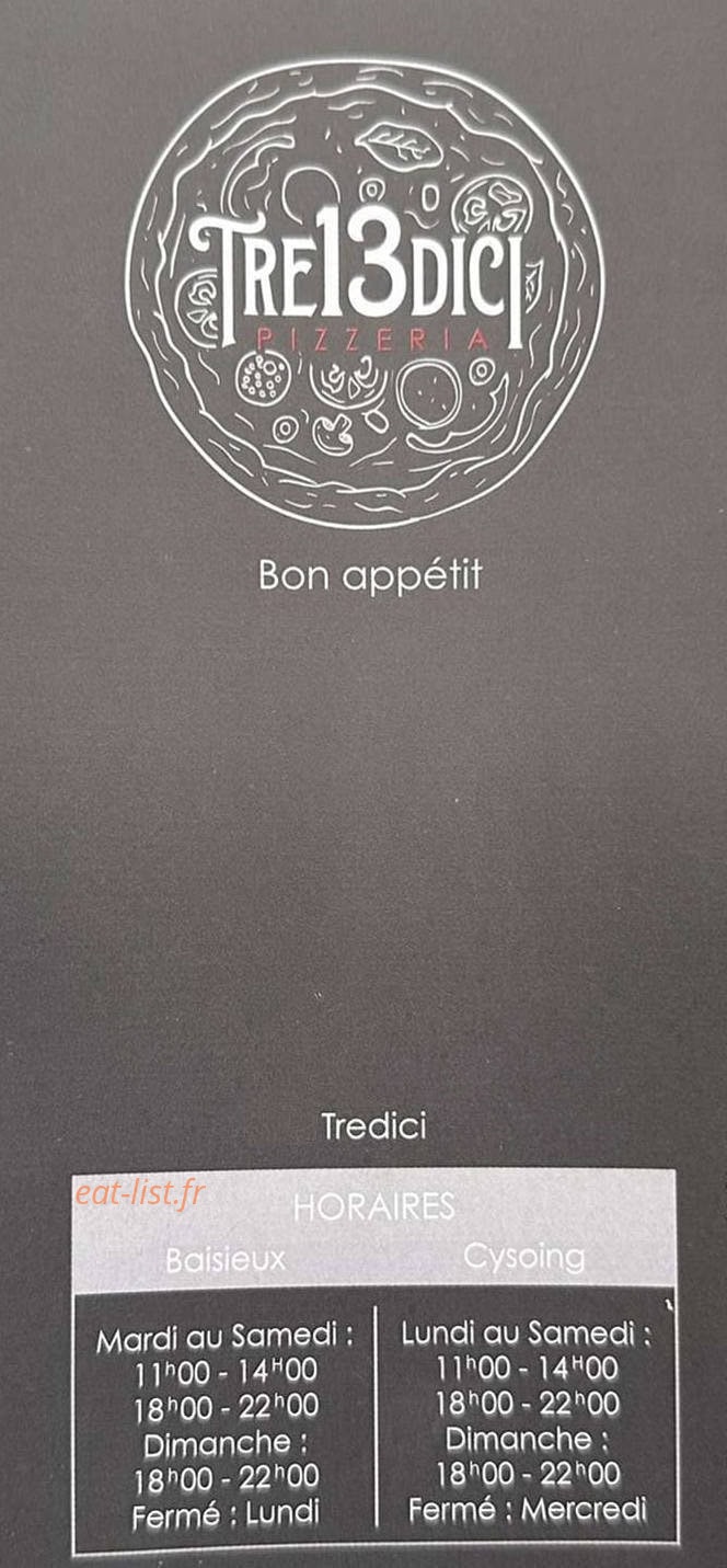 Tredici — carte page 1