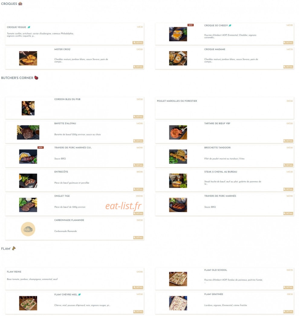 Au Bureau — carte page 2