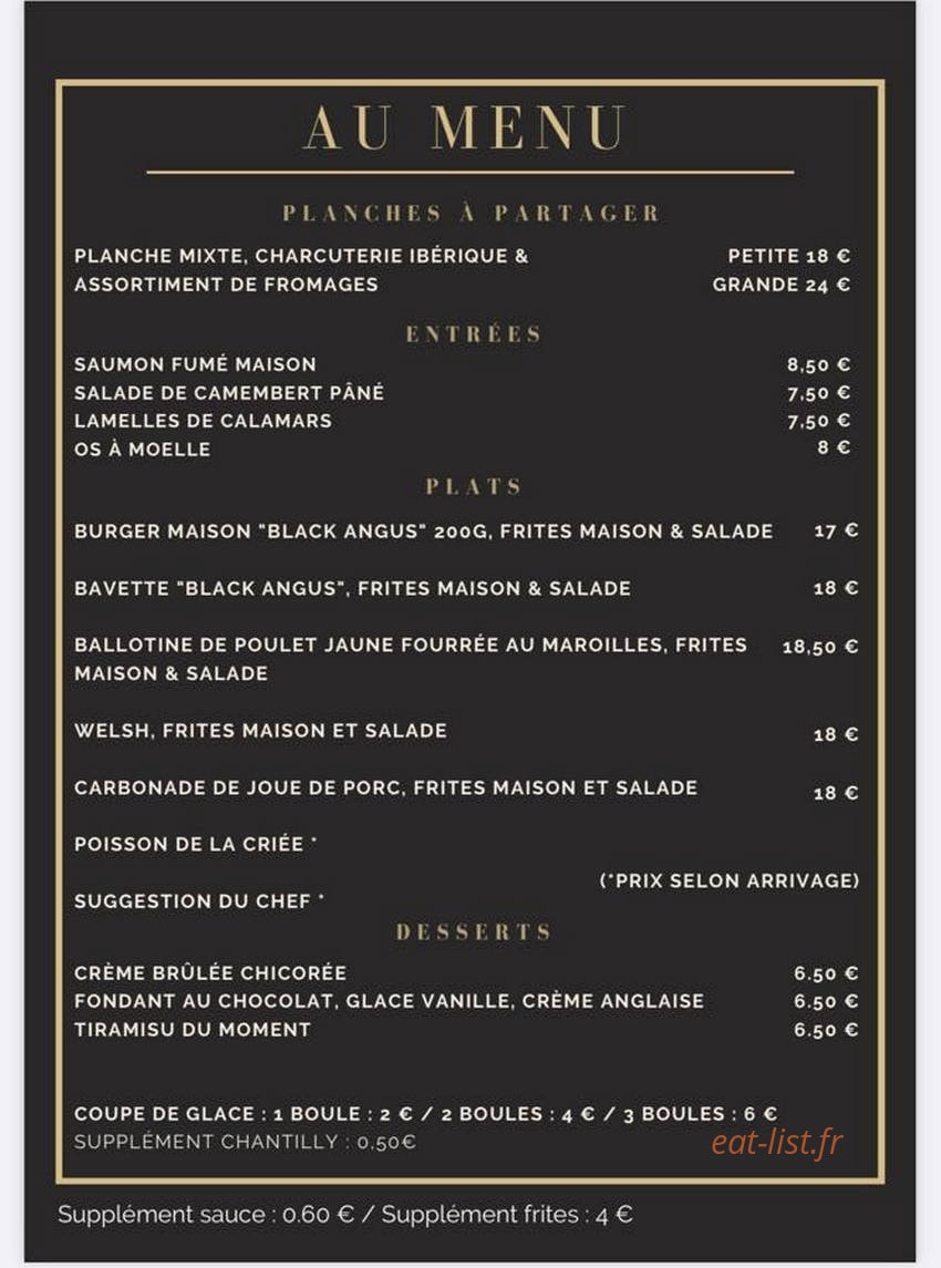 L'Entre Nous — carte page 1