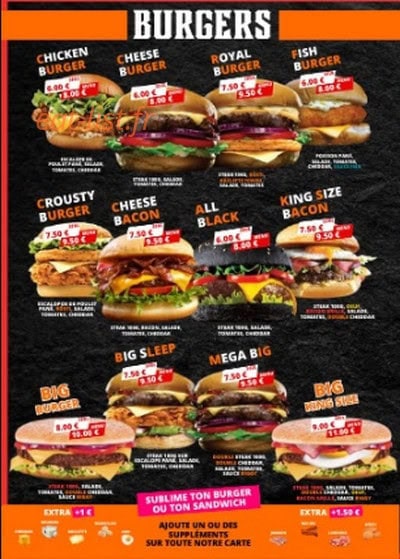 Lunch Time — carte page 2