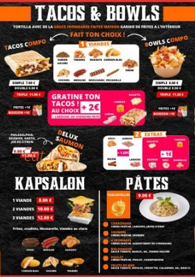 Lunch Time — carte page 4
