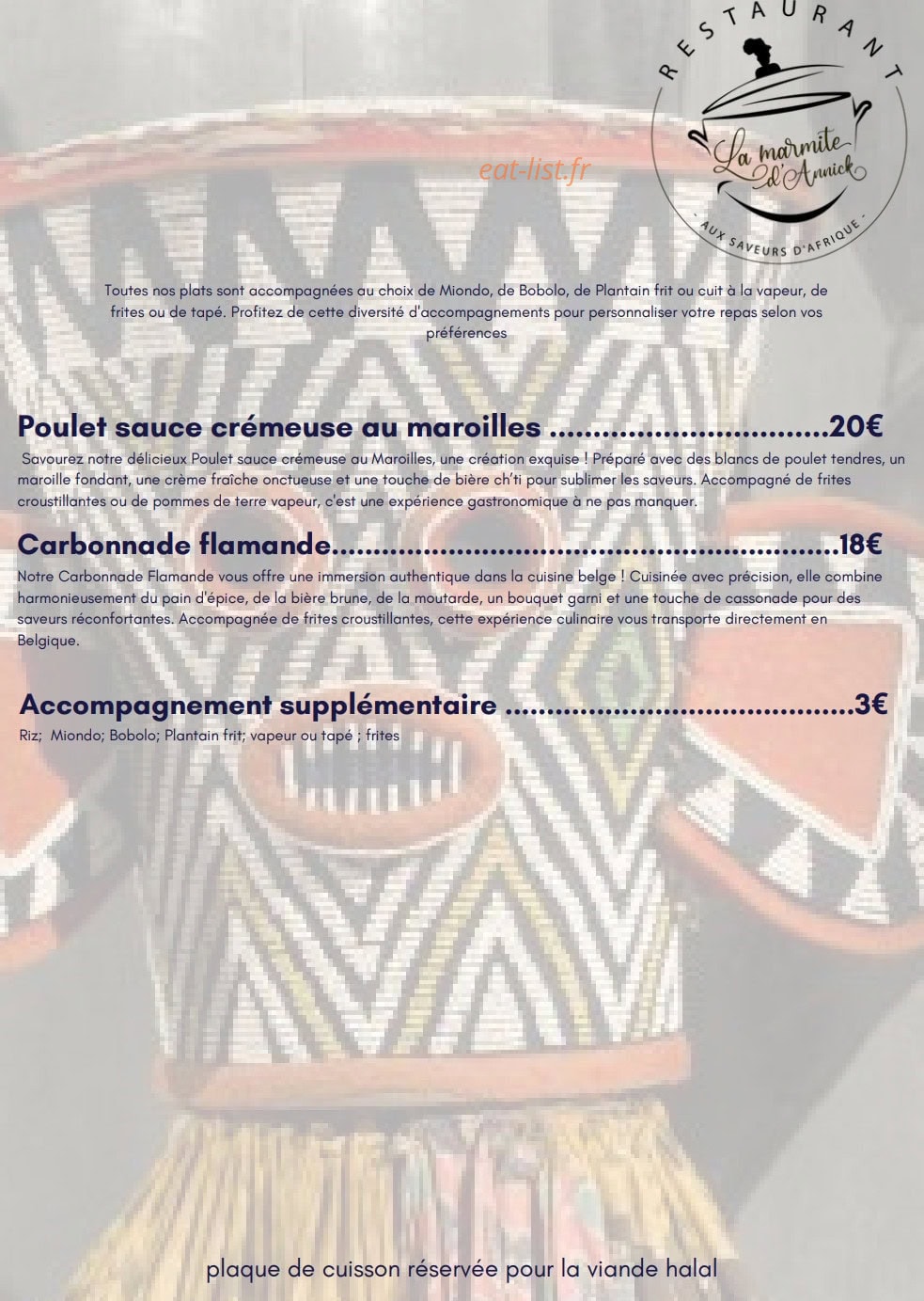 La marmite d'Annick — carte page 3