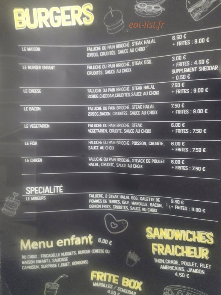 N'snack — carte page 2