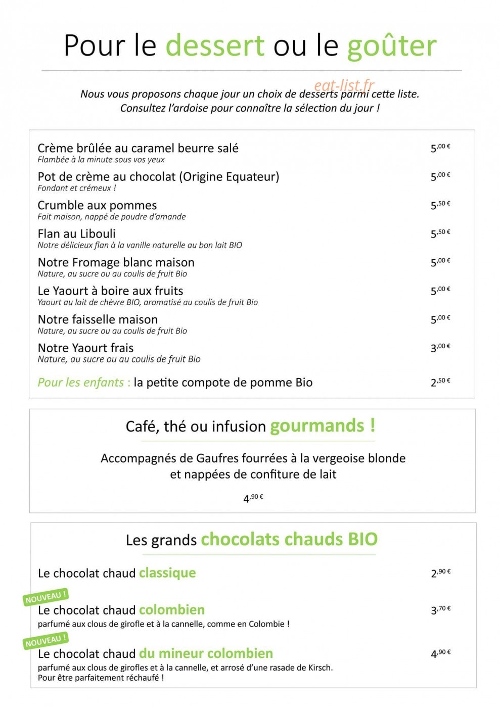 Les Chevrettes — carte page 5
