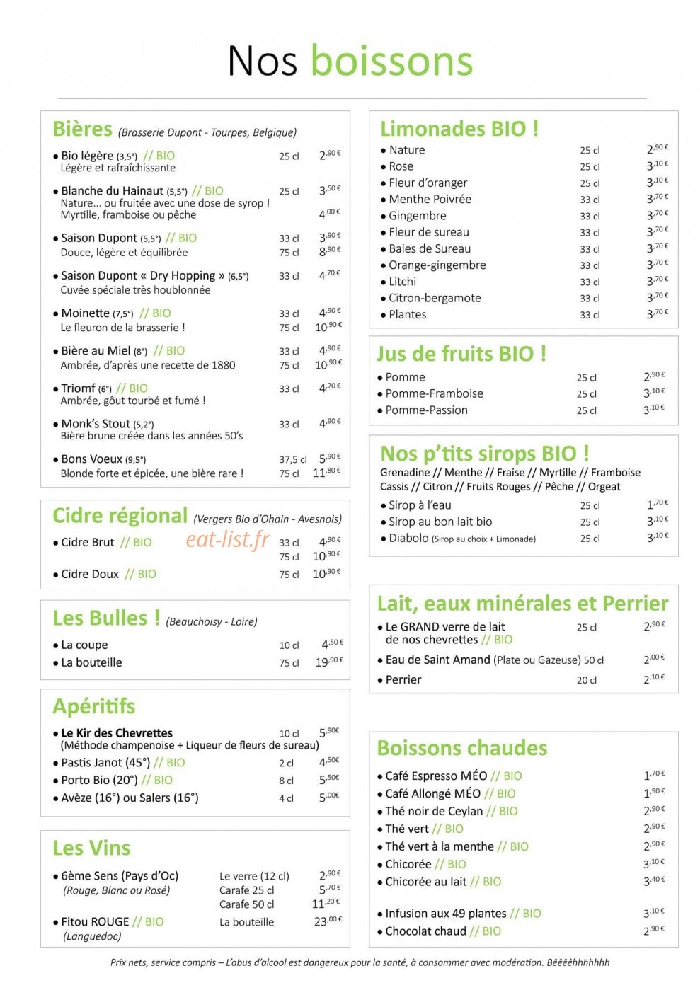 Les Chevrettes — carte page 2