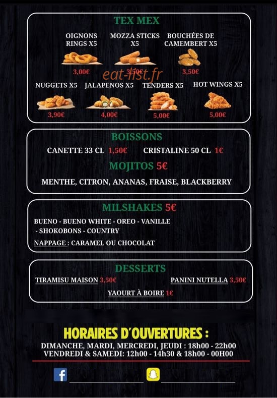 Pizz'O Quesnoy — carte page 4
