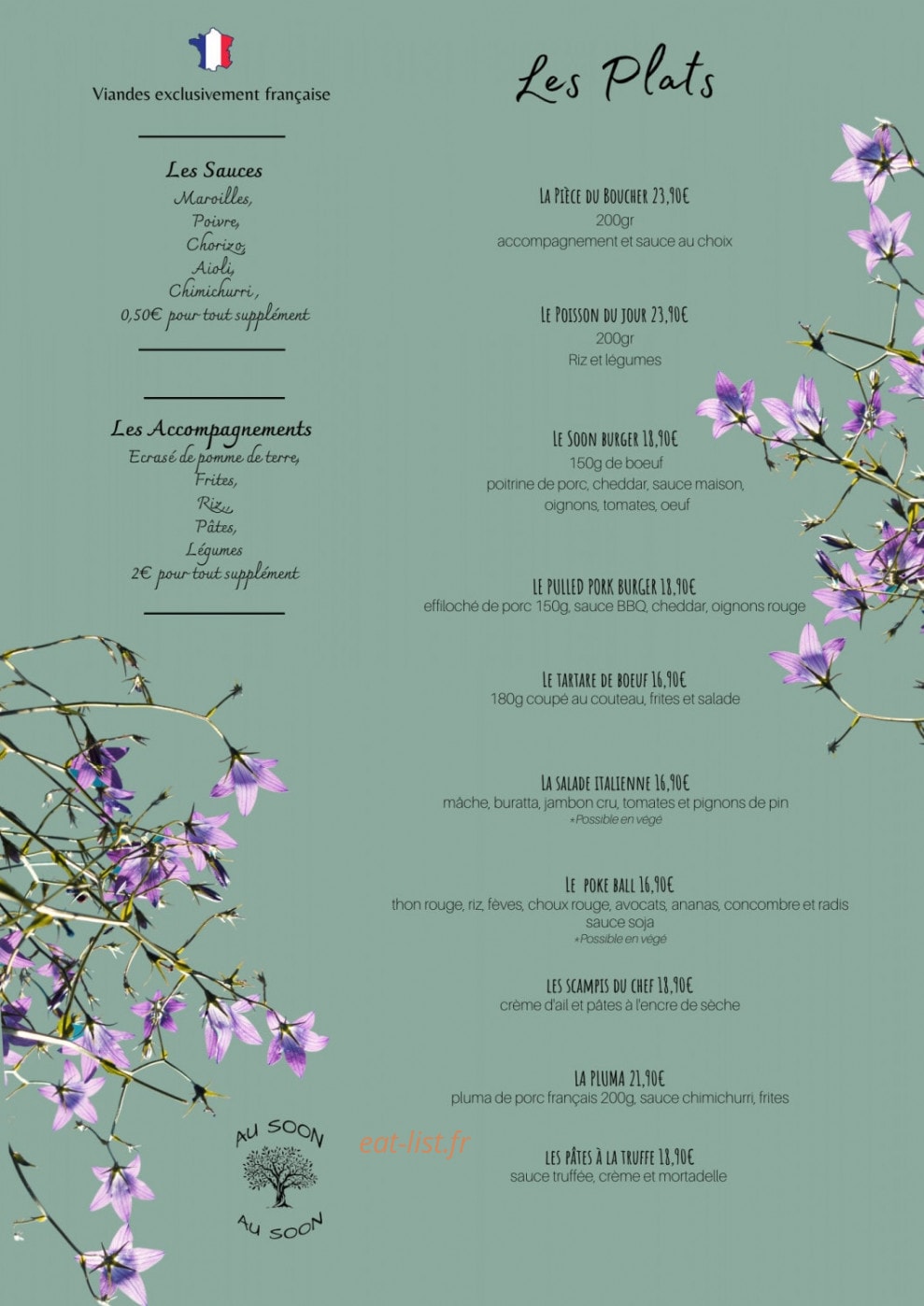 Au Soon — carte page 2