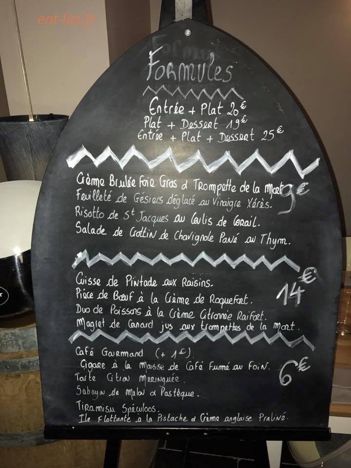 La Terrasse — carte page 1