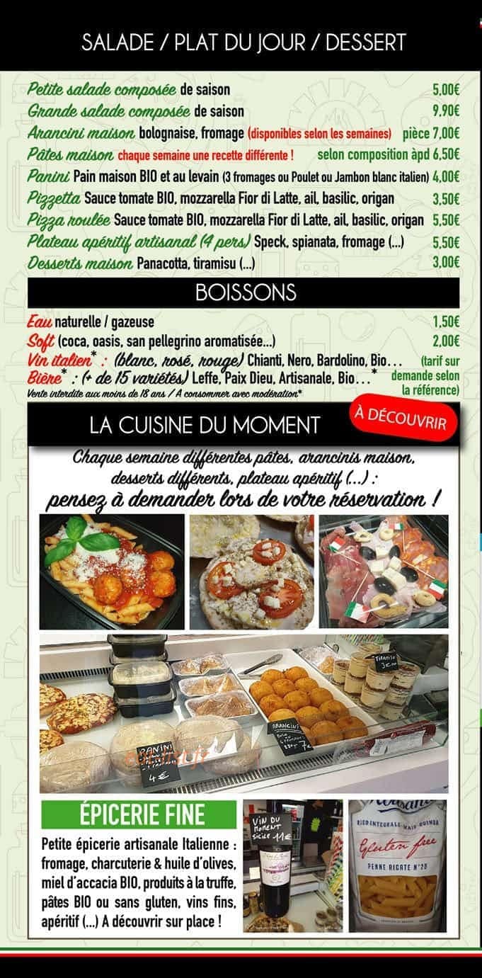 Biola Pizza — carte page 5