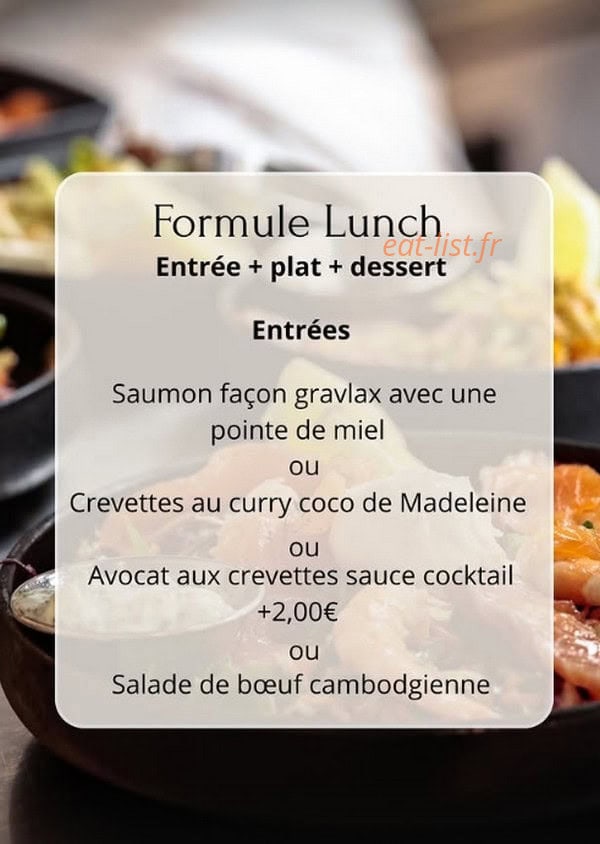 Chez Madeleine — carte page 3