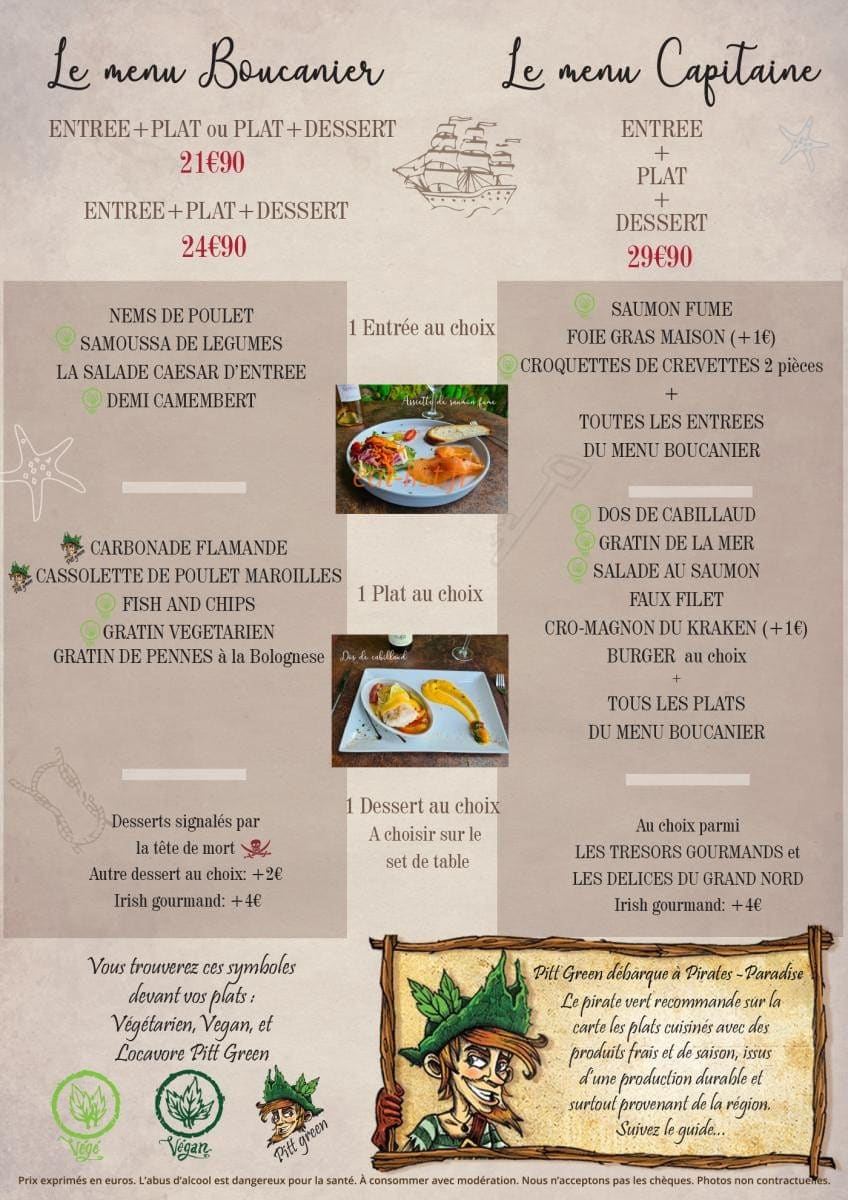 Pirates Paradise — carte page 3