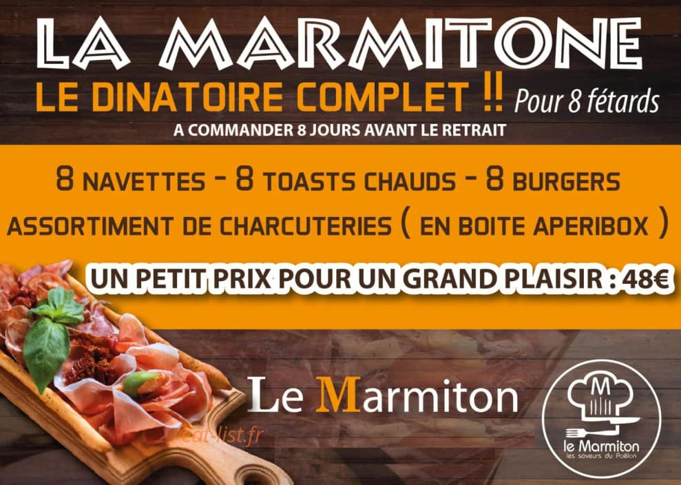 Le Marmiton — carte page 1