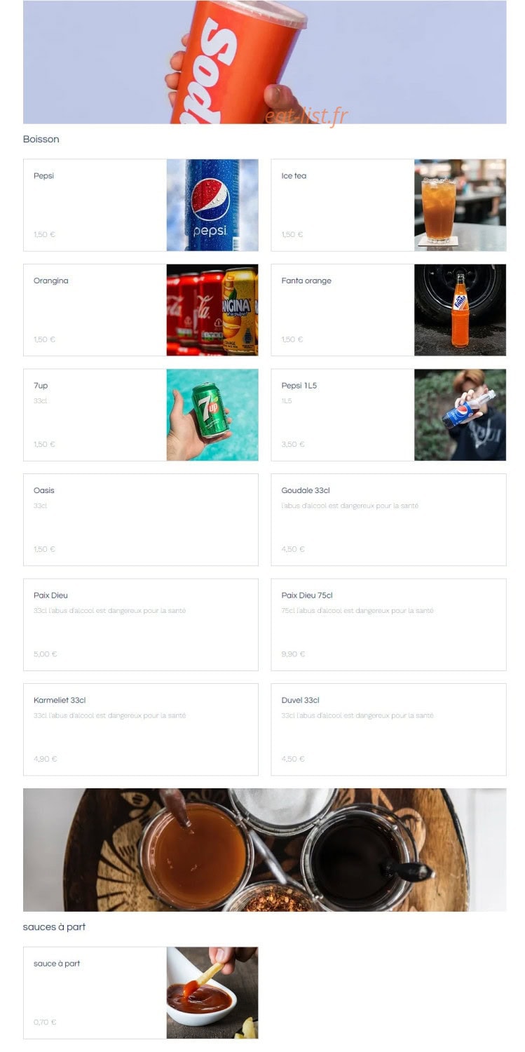 Twister Frite — carte page 5