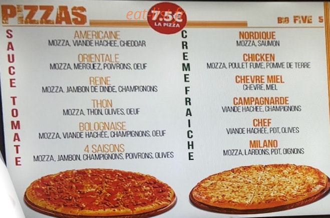 Big five — carte page 5