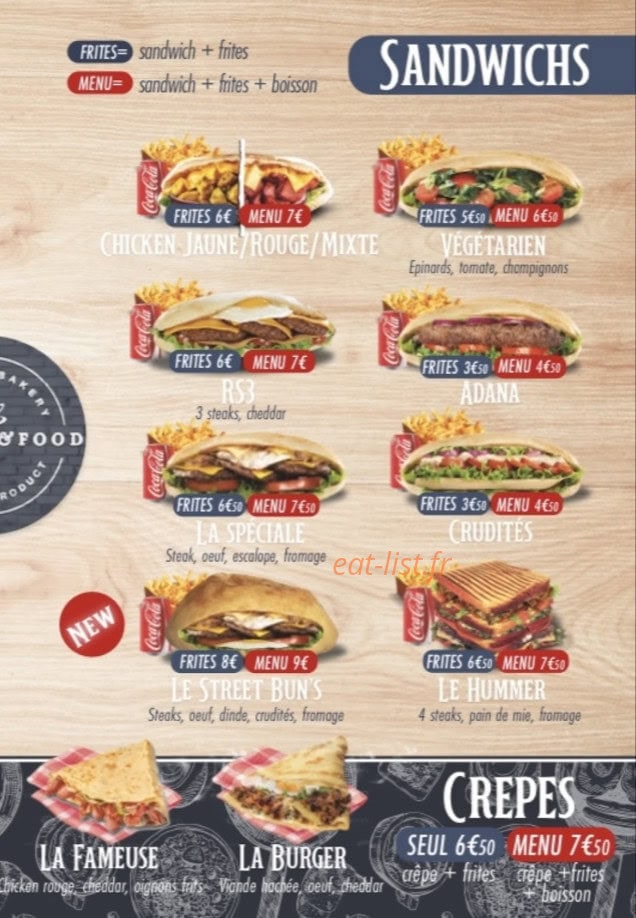 Brunch Food — carte page 2