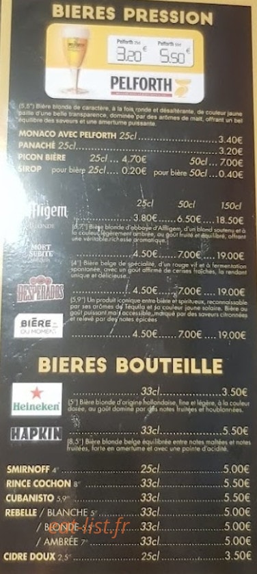 Burger Café — carte page 5