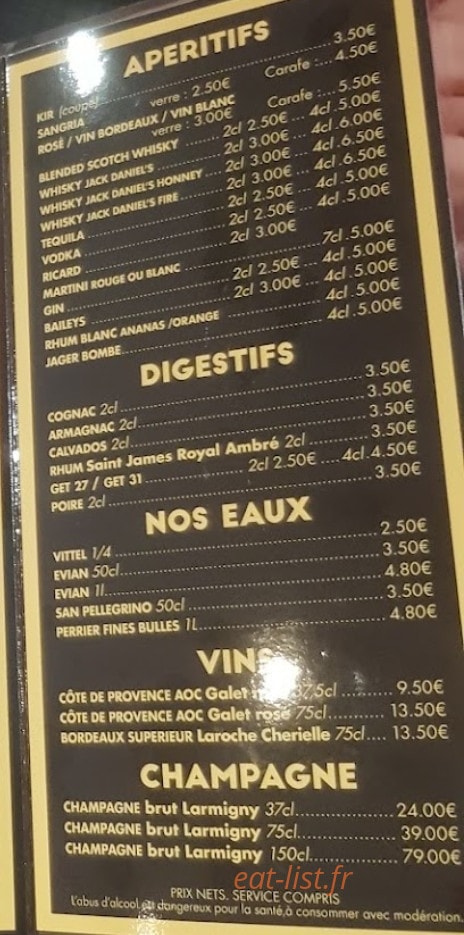Burger Café — carte page 6