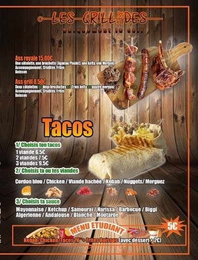 Burger Family — carte page 3