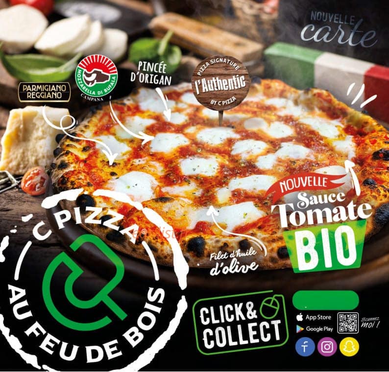 C Pizza — carte page 1