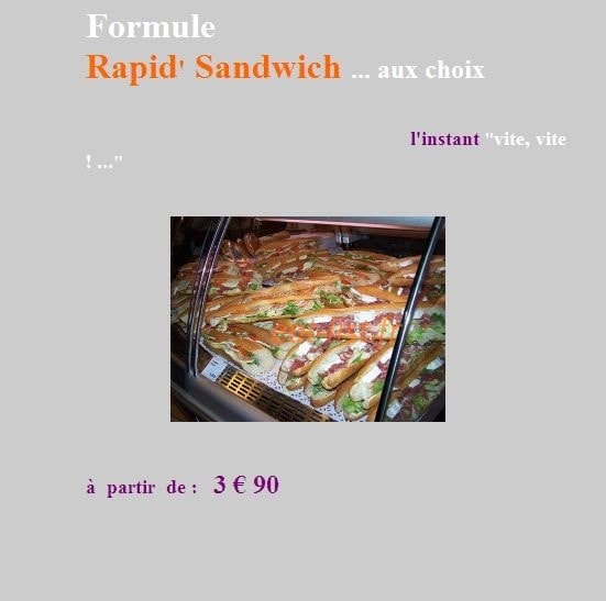 Chez Tony — carte page 5